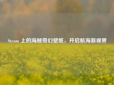 Steam 上的海贼奇幻壁纸，开启航海新视界