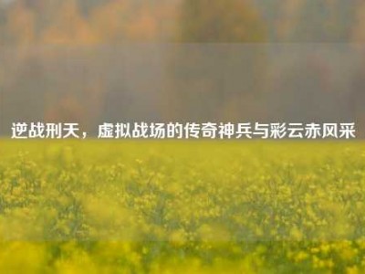 逆战刑天，虚拟战场的传奇神兵与彩云赤风采