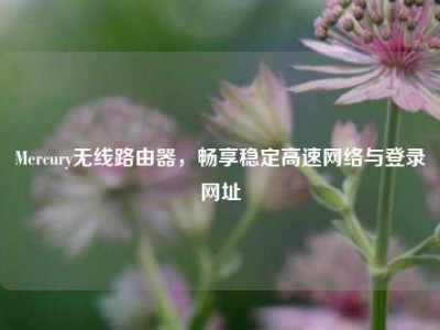 Mercury无线路由器，畅享稳定高速网络与登录网址