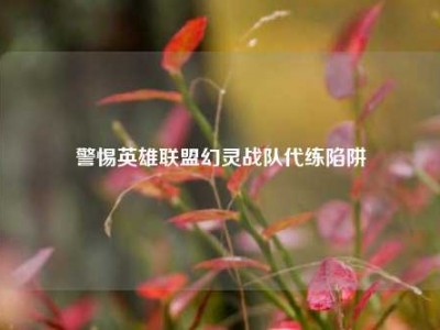 警惕英雄联盟幻灵战队代练陷阱