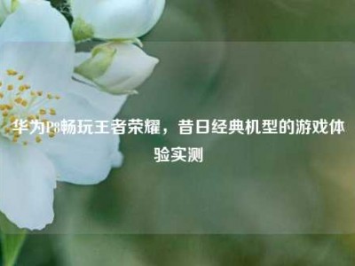华为P8畅玩王者荣耀，昔日经典机型的游戏体验实测
