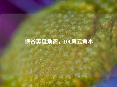 峡谷英雄角逐，LOL风云角本