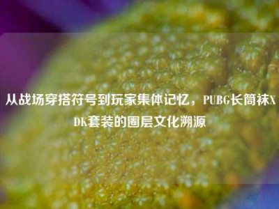 从战场穿搭符号到玩家集体记忆，PUBG长筒袜XDK套装的圈层文化溯源