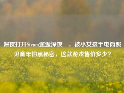 深夜打开Steam邂逅深夜廻，被小女孩手电筒照见童年怕黑秘密，这款游戏售价多少？