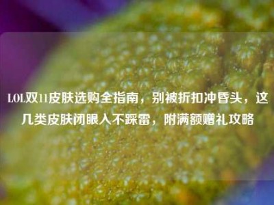 LOL双11皮肤选购全指南，别被折扣冲昏头，这几类皮肤闭眼入不踩雷，附满额赠礼攻略