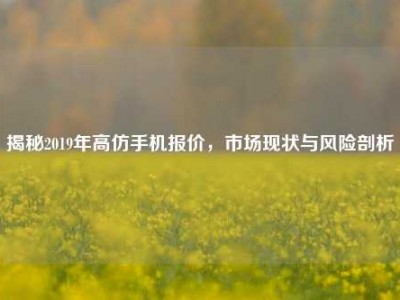 揭秘2019年高仿手机报价，市场现状与风险剖析