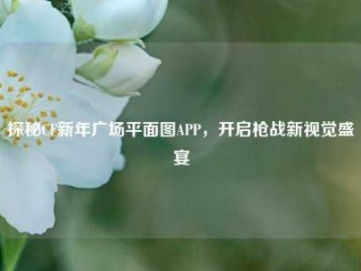 探秘CF新年广场平面图APP，开启枪战新视觉盛宴