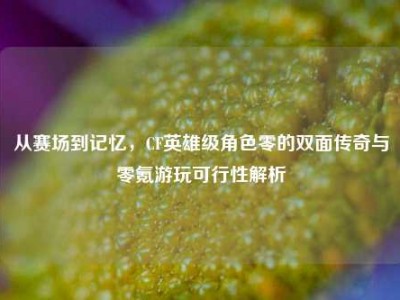 从赛场到记忆，CF英雄级角色零的双面传奇与零氪游玩可行性解析