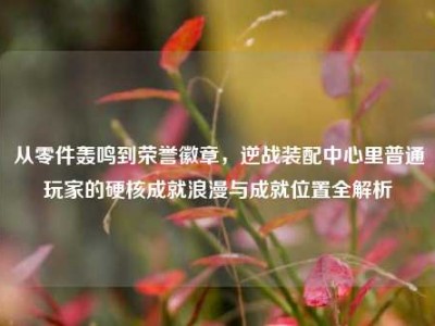 从零件轰鸣到荣誉徽章，逆战装配中心里普通玩家的硬核成就浪漫与成就位置全解析