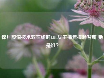 惊！颜值技术双在线的LOL女主播竟撞脸智妍 她是谁？