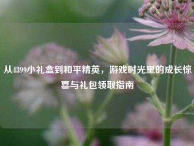 从4399小礼盒到和平精英，游戏时光里的成长惊喜与礼包领取指南