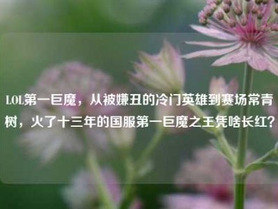 LOL第一巨魔，从被嫌丑的冷门英雄到赛场常青树，火了十三年的国服第一巨魔之王凭啥长红？
