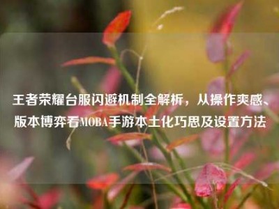 王者荣耀台服闪避机制全解析，从操作爽感、版本博弈看MOBA手游本土化巧思及设置方法