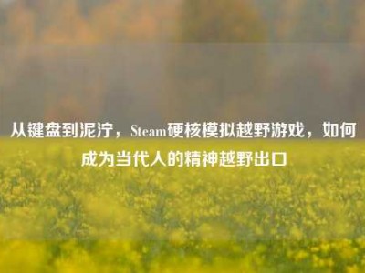 从键盘到泥泞，Steam硬核模拟越野游戏，如何成为当代人的精神越野出口