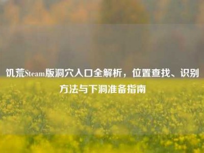 饥荒Steam版洞穴入口全解析，位置查找、识别方法与下洞准备指南