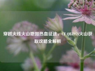 穿越火线火山地图热血征途，CF QBZ95S火山获取攻略全解析