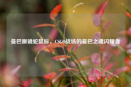 曼巴眼镜蛇鼠标,CSGO战场的曼巴之魂闪耀者