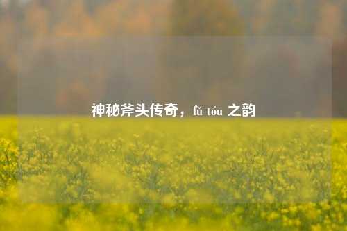 神秘斧头传奇,fǔ tóu 之韵