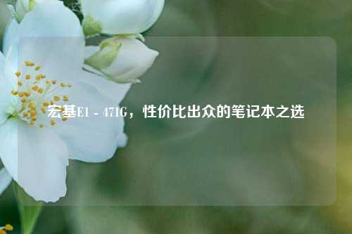 宏基E1 - 471G，性价比出众的笔记本之选