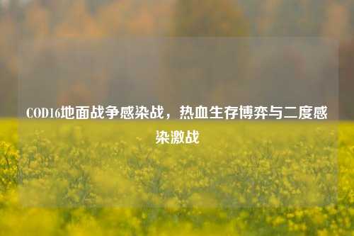 COD16地面战争感染战,热血生存博弈与二度感染激战