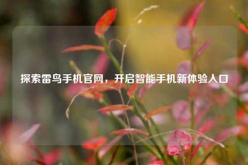 探索雷鸟手机官网，开启智能手机新体验入口