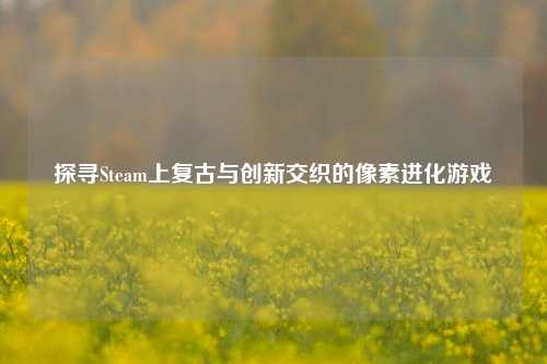 探寻Steam上复古与创新交织的像素进化游戏