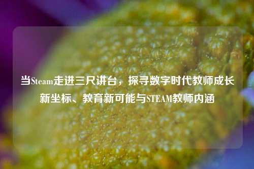 当Steam走进三尺讲台，探寻数字时代教师成长新坐标、教育新可能与STEAM教师内涵