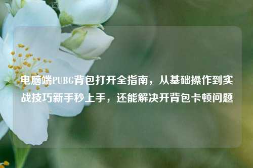 电脑端PUBG背包打开全指南,从基础操作到实战技巧新手秒上手,还能解决开背包卡顿问题