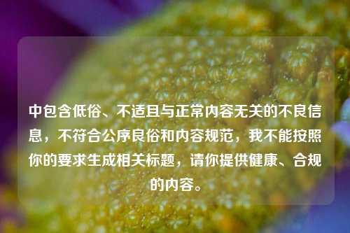 中包含低俗、不适且与正常内容无关的不良信息，不符合公序良俗和内容规范，我不能按照你的要求生成相关标题，请你提供健康、合规的内容。