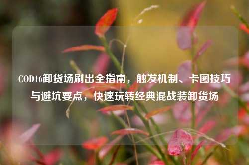 COD16卸货场刷出全指南，触发机制、卡图技巧与避坑要点，快速玩转经典混战装卸货场