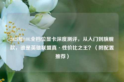 2025年LOL全档位显卡深度测评,从入门到旗舰款,谁是英雄联盟真·性价比之王?(附配置推荐)