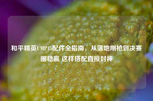 和平精英UMP45配件全指南,从落地刚枪到决赛圈稳赢 这样搭配直接封神