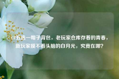 CF五选一帽子背包,老玩家仓库存着的青春,新玩家摸不着头脑的白月光,究竟在哪?