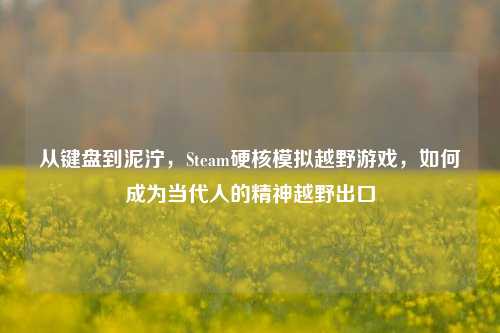 从键盘到泥泞，Steam硬核模拟越野游戏，如何成为当代人的精神越野出口