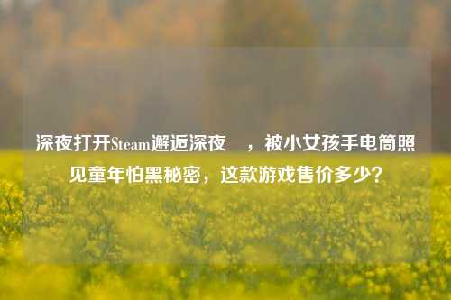 深夜打开Steam邂逅深夜廻，被小女孩手电筒照见童年怕黑秘密，这款游戏售价多少？