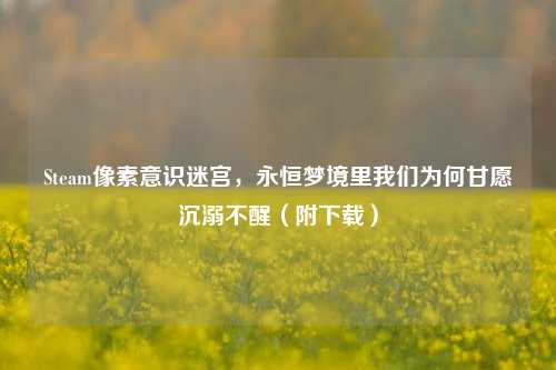 Steam像素意识迷宫,永恒梦境里我们为何甘愿沉溺不醒(附下载)