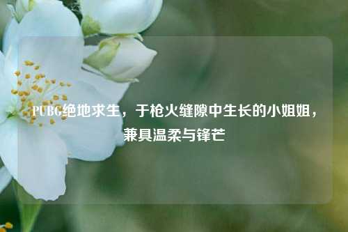 PUBG绝地求生，于枪火缝隙中生长的小姐姐，兼具温柔与锋芒