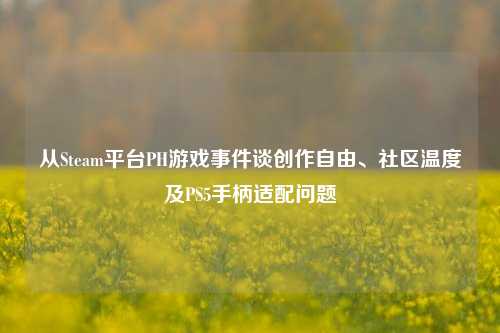 从Steam平台PH游戏事件谈创作自由、社区温度及PS5手柄适配问题