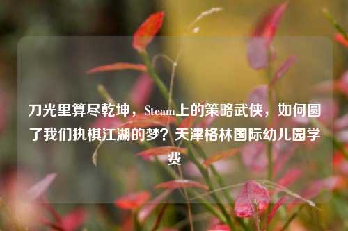 刀光里算尽乾坤，Steam上的策略武侠，如何圆了我们执棋江湖的梦？天津格林国际幼儿园学费