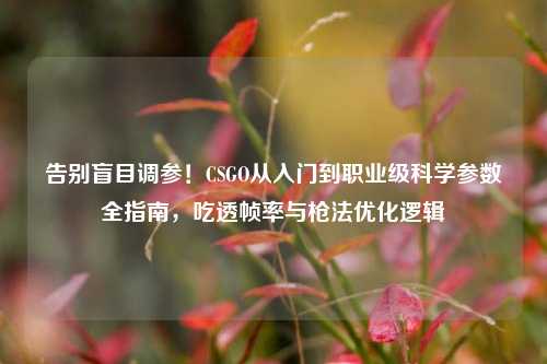 告别盲目调参！CSGO从入门到职业级科学参数全指南，吃透帧率与枪法优化逻辑