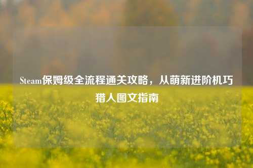 Steam保姆级全流程通关攻略,从萌新进阶机巧猎人图文指南