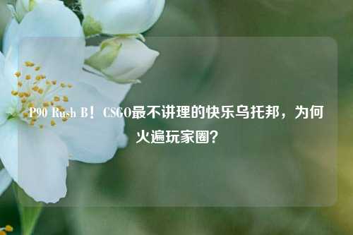 P90 Rush B!CSGO最不讲理的快乐乌托邦,为何火遍玩家圈?
