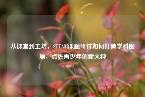 从课堂到工坊,STEAM课题研讨如何打破学科围墙,点燃青少年创新火种
