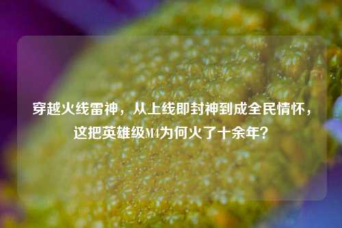 穿越火线雷神，从上线即封神到成全民情怀，这把英雄级M4为何火了十余年？