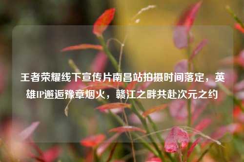 王者荣耀线下宣传片南昌站拍摄时间落定，英雄IP邂逅豫章烟火，赣江之畔共赴次元之约