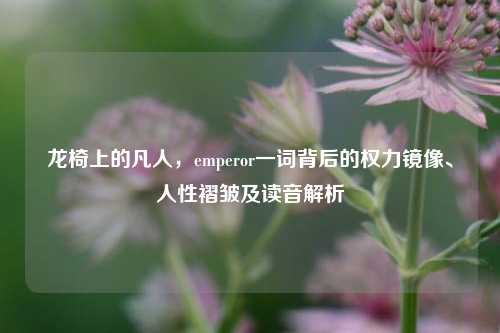 龙椅上的凡人,emperor一词背后的权力镜像、人性褶皱及读音解析
